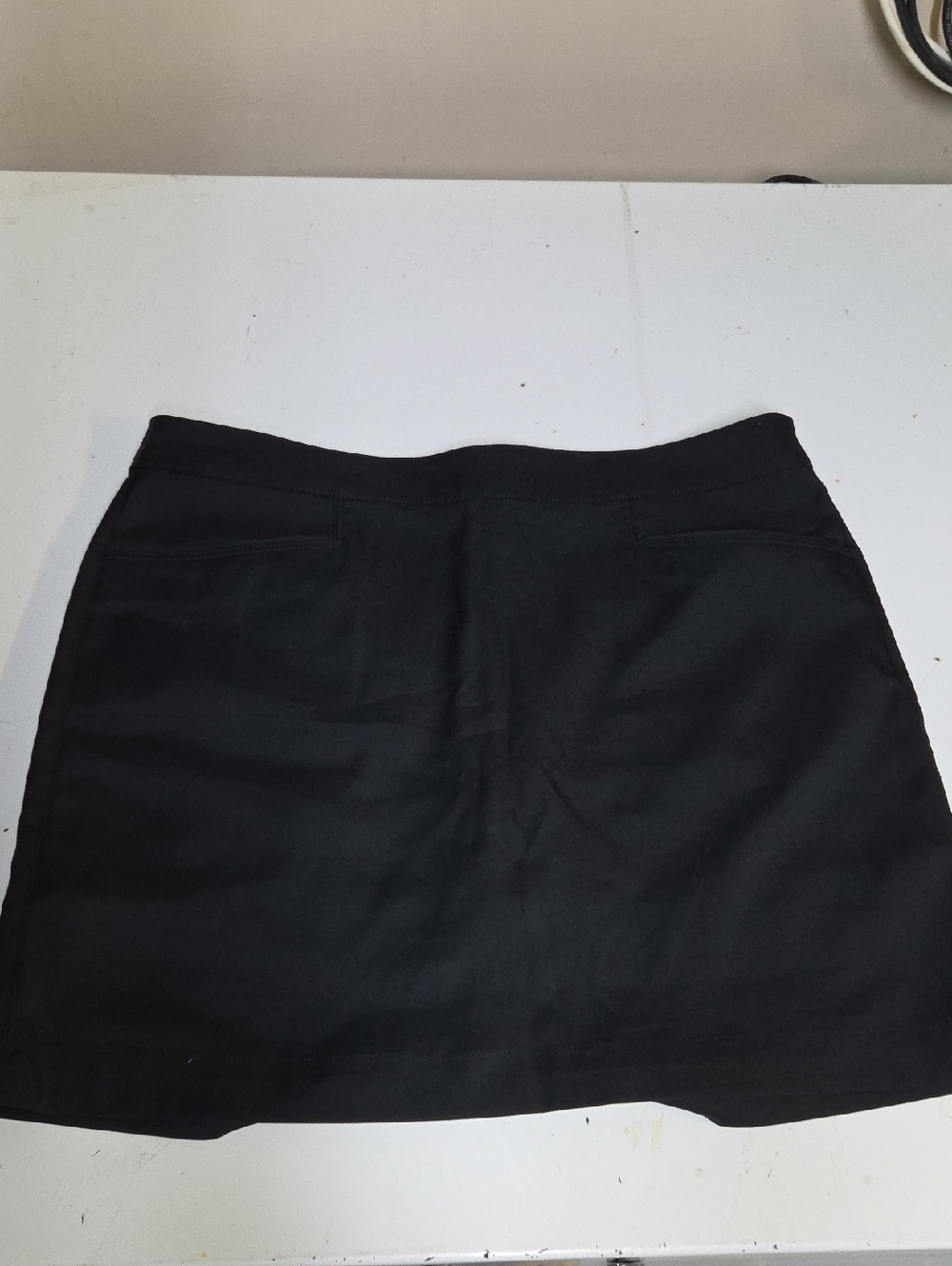 PGA Tour Motionflix 360 Classic Black Golf Mini Skort Sz 8